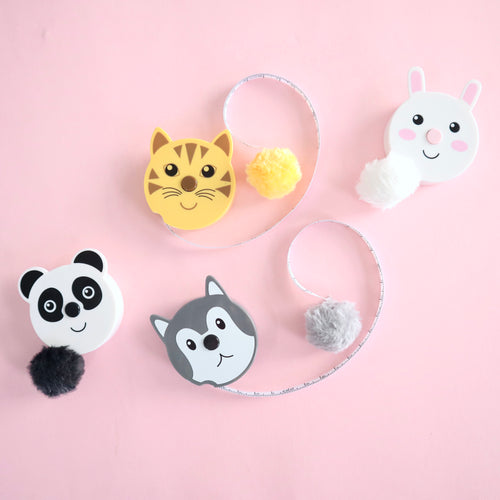 Fluffy Retractable Tape Measures