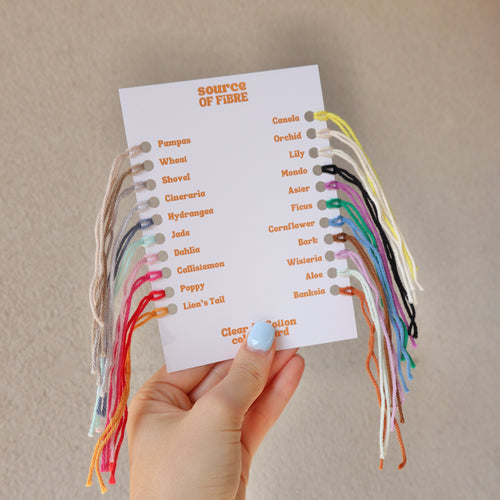 Colour Swatch Cards