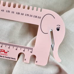 KnitPro Elephant Needle Gauge & Yarn Cutter