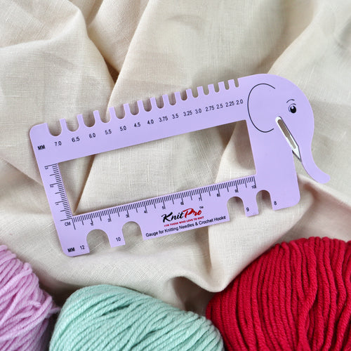 KnitPro Elephant Needle Gauge & Yarn Cutter